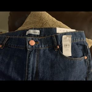 Brand new Loft brand bell bottom jeans.